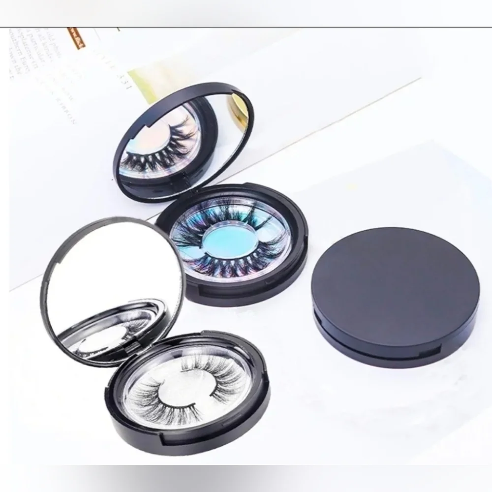 Compact Mirror + False Eyelash Storage Case BNIB
